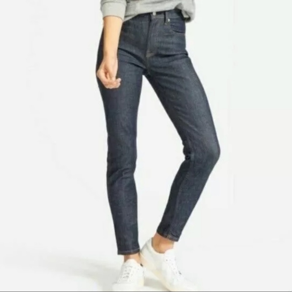 Everlane High Rise Ankle Jeans
